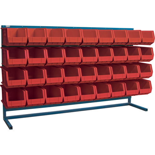 Rayonnage &agrave; persienne avec bacs, 36 bacs, 72" la x 15" p x 40" h CSL Industriel Inc.