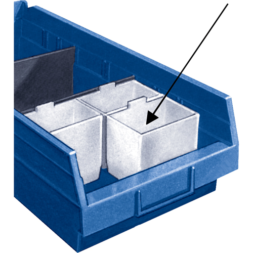 Bacs de rangement pour tablettes - Compartiments CSL Industriel Inc.