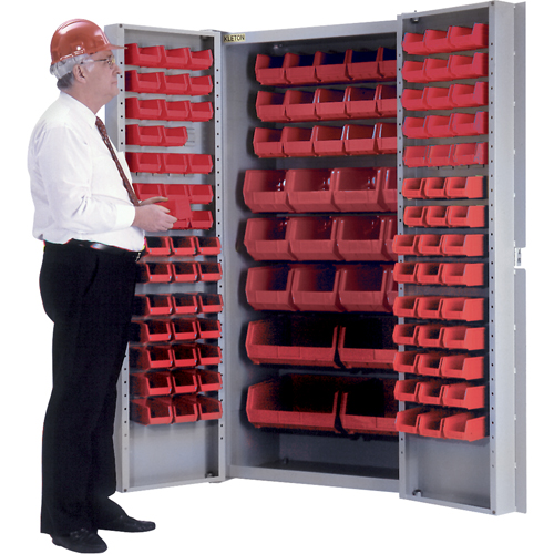 Deep-Door Combination Cabinet, 38" W x 24" D x 72" H, 36 Shelves CSL Industriel Inc.