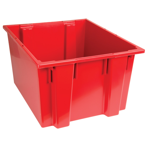 Contenants Stack & Nest, 13" x 23,5" x 19,5", Rouge CSL Industriel Inc.