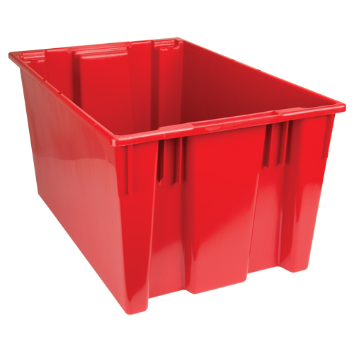 Stack & Nest Totes, 15" x 29.5" x 19.5", Red CSL Industriel Inc.
