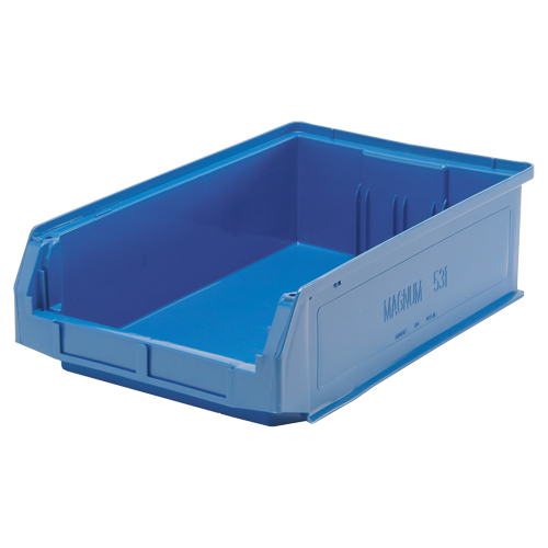 Giant Stacking Containers, 12.375" W x 19.75" D x 5.875" H, Blue CSL Industriel Inc.