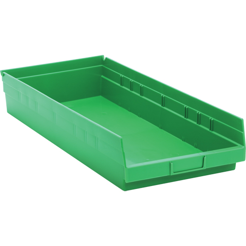 Bacs pour tablette, 11-1/8" la x 4" H x 23-5/8" p, Vert, Capacit&eacute; 50 lb CSL Industriel Inc.