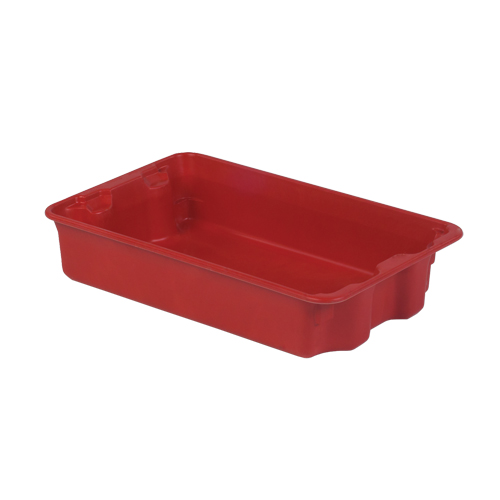 Stack-N-Nest&reg; Plexton Containers, 14.8" W x 24.3" D x 5.1" H, Red CSL Industriel Inc.