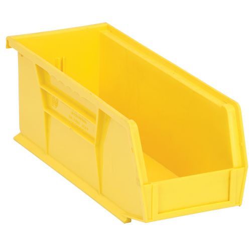 Ultra Stack & Hang Bin, 4-1/8" W x 4" H x 10-7/8" D, Yellow CSL Industriel Inc.
