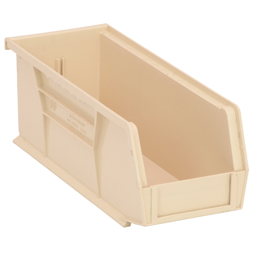 Ultra Stack & Hang Bin, 4-1/8" W x 4" H x 10-7/8" D, Ivory CSL Industriel Inc.