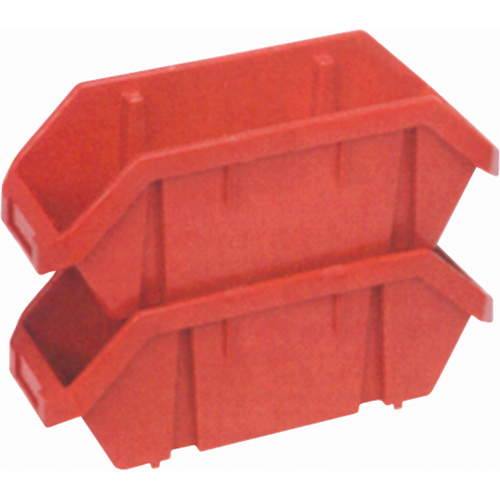 Boîtes &agrave; ramassage rapide "Quick Pick", 7" x 8,375" x 18,5", Rouge CSL Industriel Inc.