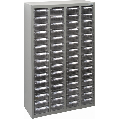 Casiers pour pi&egrave;ces KPC-700, Acier galvanis&eacute;, 60 tiroirs, 23-1/10" x 8-7/10" x 36-9/10", Gris CSL Industriel Inc.