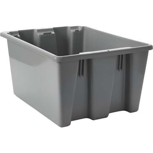 Stack & Nest Palletote Box, 10" x 15.5" x 19.5", Grey CSL Industriel Inc.