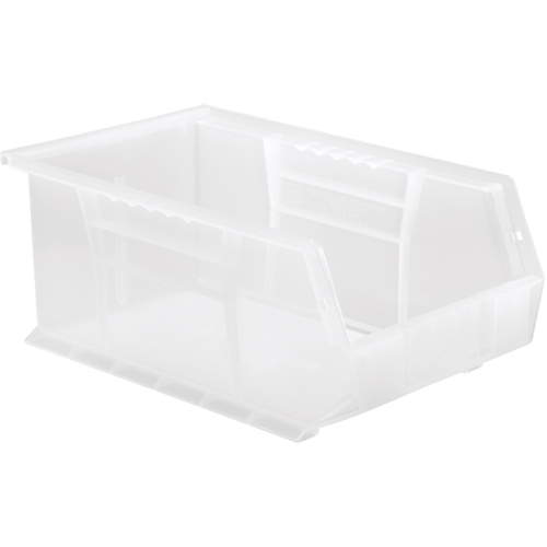 Bac transparent ultra empilable & suspendable, 8-1/4" la, 6" h x 13-5/8" p, Transparent CSL Industriel Inc.