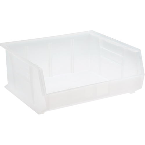 Bac transparent ultra empilable & suspendable, 16-1/2" la, 7" h x 14-3/4" p, Transparent CSL Industriel Inc.