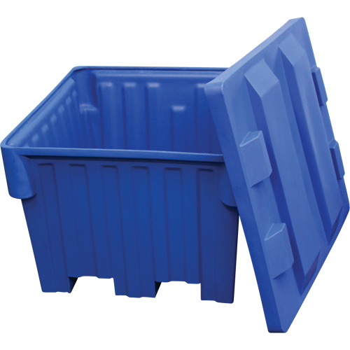 Nesting Forklift Bin, 42" W x 48" D x 30" H, Blue CSL Industriel Inc.