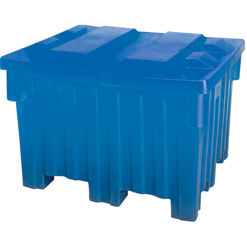 Nesting Forklift Bin, 42" W x 48" D x 30" H, Blue CSL Industriel Inc.