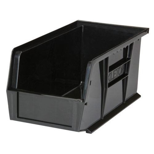Bac empilable & &agrave; suspendre, 5-1/2" la, 5" h x 10-7/8" p, Noir CSL Industriel Inc.
