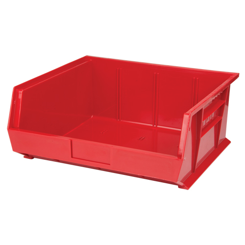 Bac empilable & &agrave; suspendre, 16-1/2" la, 7" h x 14-3/4" p, Rouge CSL Industriel Inc.