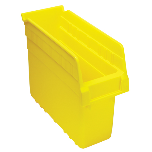 Store-Max Shelf Bins, 4-3/8" W x 8" H x 11-5/8" D, Yellow, 44 lbs. Capacity CSL Industriel Inc.