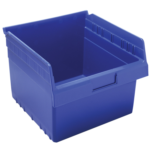 Bacs pour &eacute;tag&egrave;re Store-Max, 11-1/8" la x 8" H x 11-5/8" p, Bleu, Capacit&eacute; 44 lb CSL Industriel Inc.