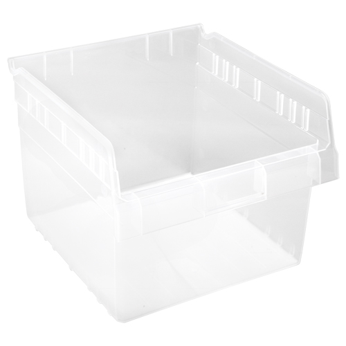 Bacs pour &eacute;tag&egrave;re Store-Max, 11-1/8" la x 8" H x 11-5/8" p, Transparent, Capacit&eacute; 44 lb CSL Industriel Inc.