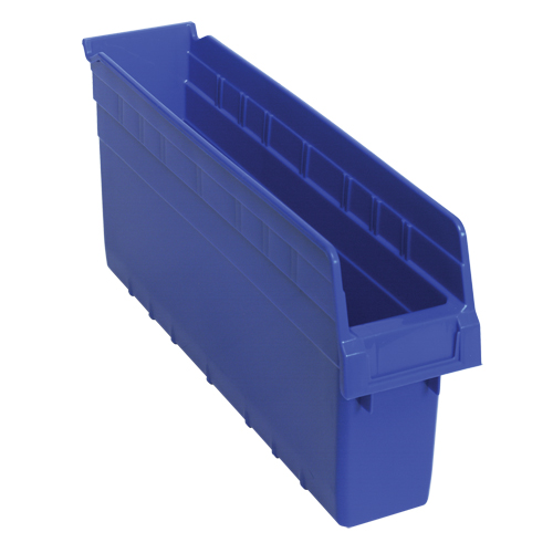 Bacs pour &eacute;tag&egrave;re Store-Max, 4-3/8" la x 8" H x 17-7/8" p, Bleu, Capacit&eacute; 56 lb CSL Industriel Inc.