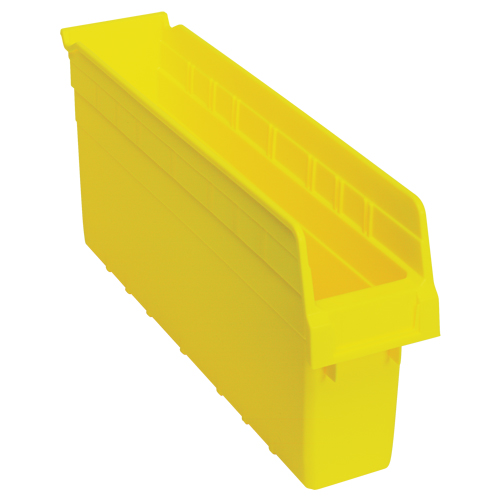 Store-Max Shelf Bins, 4-3/8" W x 8" H x 17-7/8" D, Yellow, 56 lbs. Capacity CSL Industriel Inc.