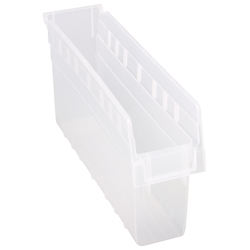 Bacs pour &eacute;tag&egrave;re Store-Max, 4-3/8" la x 8" H x 17-7/8" p, Transparent, Capacit&eacute; 56 lb CSL Industriel Inc.