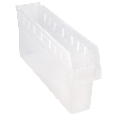 Bacs pour &eacute;tag&egrave;re Store-Max, 4-3/8" la x 8" H x 23-5/8" p, Transparent, Capacit&eacute; 68 lb CSL Industriel Inc.