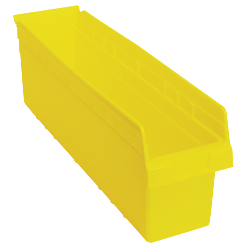 Bacs pour &eacute;tag&egrave;re Store-Max, 6-5/8" la x 8" H x 23-5/8" p, Jaune, Capacit&eacute; 68 lb CSL Industriel Inc.