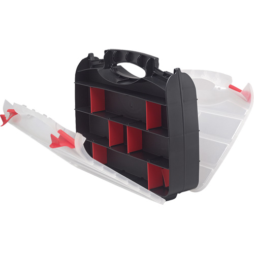 Plastic Compartment Box, 10.25" W x 12.25" D x 3" H, 32 Compartments CSL Industriel Inc.