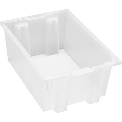 Contenant robuste Stack & Nest, 8" x 13,5" x 19,5", Transparent CSL Industriel Inc.