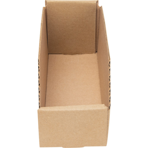 Boîtes profondes en carton ondul&eacute;, 3-3/4" la x 11-1/4" p x 4-1/2" h, Beige CSL Industriel Inc.