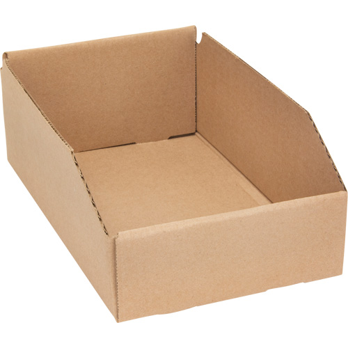 Boîtes profondes en carton ondul&eacute;, 7-5/8" la x 11-5/16" p x 4-1/2" h, Beige CSL Industriel Inc.