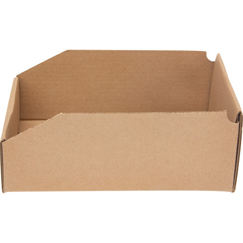 Boîtes profondes en carton ondul&eacute;, 7-5/8" la x 11-5/16" p x 4-1/2" h, Beige CSL Industriel Inc.