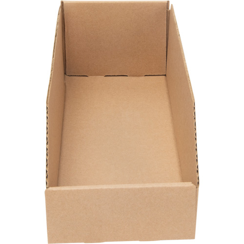 Boîtes profondes en carton ondul&eacute;, 5-3/4" la x 17-1/4" p x 4-1/2" h, Beige CSL Industriel Inc.