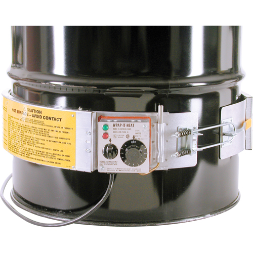 Thermostat Control Heaters, Steel Drums, 55 US gal (45 imp. gal.), 200°F - 400°F, 240 V CSL Industriel Inc.