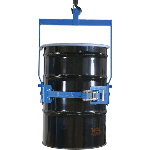 Ensemble de l&egrave;ve-baril manuel inclinable, Baril de 55 gal. US (45 gal. imp.), Capacit&eacute; 800 lb/363 kg CSL Industriel Inc.
