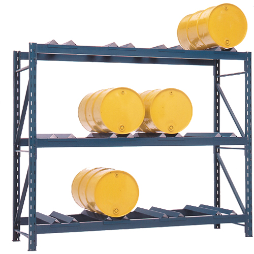 Rayonnages pour barils, 12 barils, 112" la x 36" p x 96" h CSL Industriel Inc.