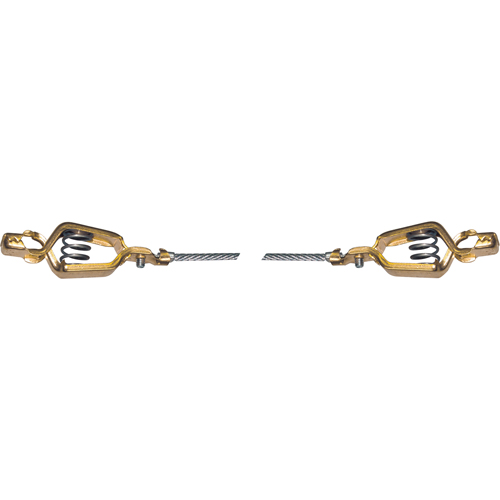 Light-Duty Bonding & Grounding Wire Assemblies - Two Alligator Clips CSL Industriel Inc.