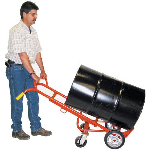 Ergonomic Drum Truck With Swivel Casters, Steel Construction, 55 - 85 US Gal. (45 - 70 Imperial Gal.) CSL Industriel Inc.