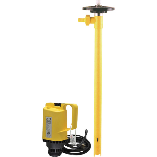 Electric Drum Pumps, Polypropylene, 45 GPM CSL Industriel Inc.