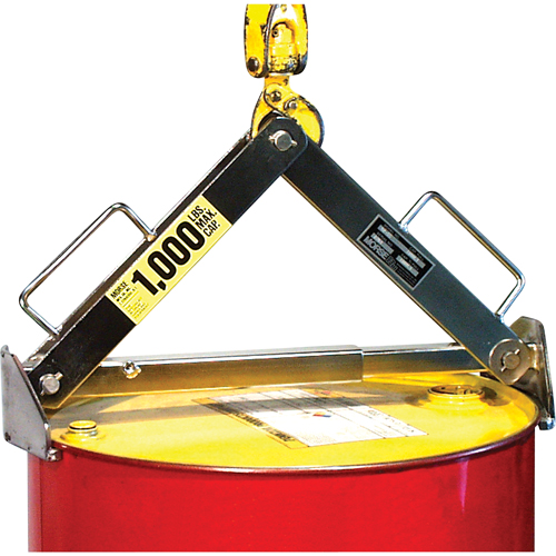 Drum Lifter, 30 - 85 US Gal. (25 - 70 Imperial Gal.), 1000 lbs./454 kg. Cap. CSL Industriel Inc.