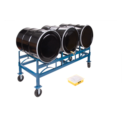 Porte-barils empilables, 3 barils, Capacit&eacute; de 2400 lb, 71-1/2" la x 30" p x 12-1/2" h CSL Industriel Inc.