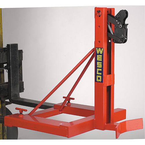 Gator Grip Forklift Attachment for Drum Handling, For 30 US Gal. (25 Imperial Gal.) / 50 US Gal. (41.6 Imperial Gal.) / 80 US Gal. (66.6 Imperial Gal.) CSL Industriel Inc.