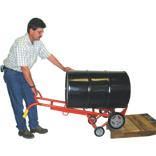 15BT Deluxe Drum Hand Truck, Steel Construction, 30 - 55 US Gal. (25 - 45 Imperial Gal.) CSL Industriel Inc.