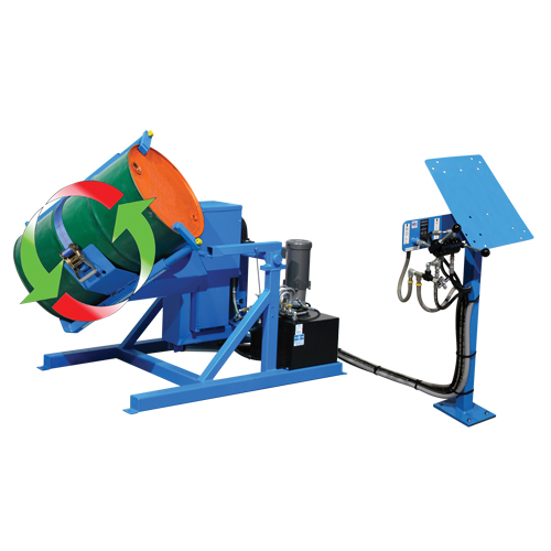 Basculeur de baril Tilt to Load, 55 gal. US (45 gal. imp.) Capacit&eacute;, Vitesse variable, 2 CV CSL Industriel Inc.