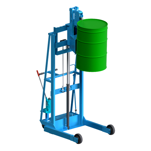 Vertical-Lift MORSPEED Drum Stacker, For 30 - 85 US Gal. (25 - 70 Imperial Gal.) CSL Industriel Inc.
