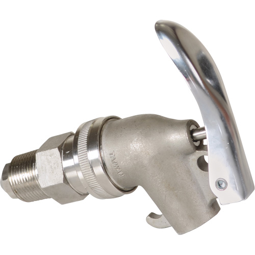 Manual Drum Faucet, Stainless Steel, 3/4" NPT CSL Industriel Inc.