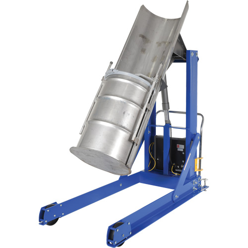 Portable Hydraulic Drum Dumper, For 30 - 55 US Gal. (25 - 45.8 Imperial Gal.) CSL Industriel Inc.