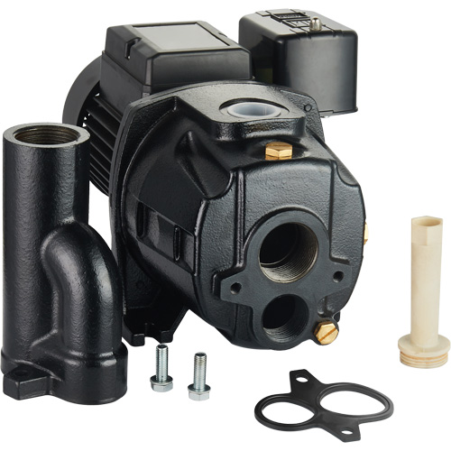 Pompe &agrave; jet en fonte &agrave; double tension transformable, 115 V/230 V, 1400 gal./h, 3/4 CV CSL Industriel Inc.
