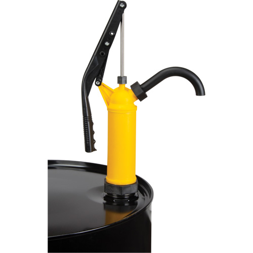 Pompe &agrave; baril de type levier, Polypropyl&egrave;ne, 14 oz/course, Pour barils de 5-55 gal. CSL Industriel Inc.