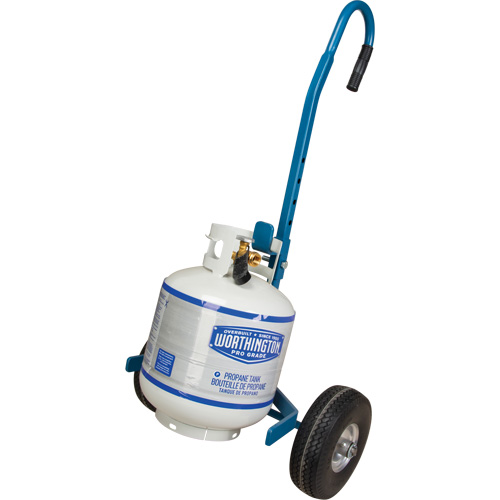 Cylinder Cart, Flat-Free Wheels, 15-1/2" W x 14-1/4" L Base, 600 lbs. CSL Industriel Inc.